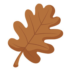 stylized brown oak