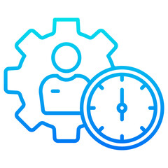 discipline gradient icon