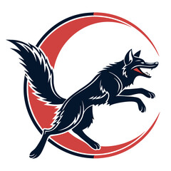 Crescent Fang Logo for Wild Instinct Brand
