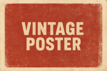 Authentic vintage printing effect with distressed textures and grunge poster aesthetics for retro design projects