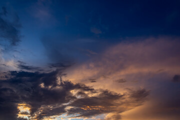 beatiful sky and clouds