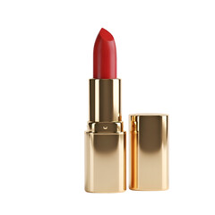 Create Stunning Red Lipstick Images with Transparent Backgrounds, Ideal for Graphic Design Projects.
