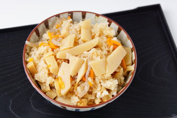 五目おこわ　筍ごはん