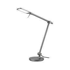 Modern Desk Lamp with Adjustable Arm and Transparent Background