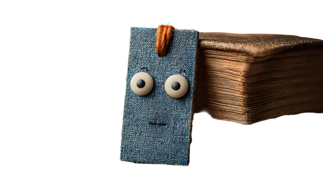Whimsical book character