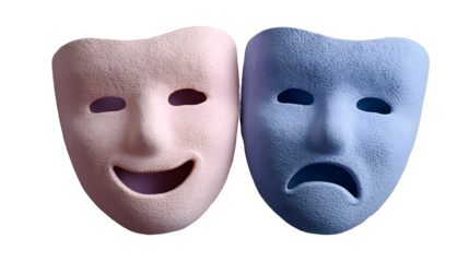 Comedy and Tragedy Masks