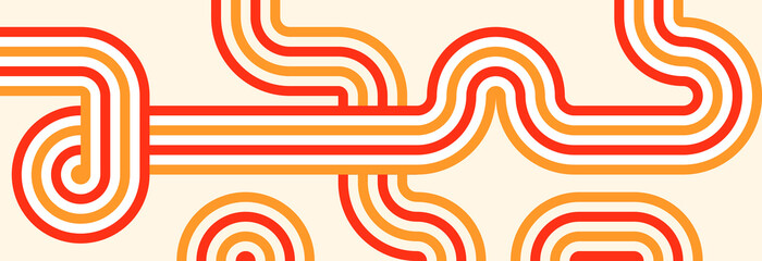 Vintage Racing Abstract Geometric Lines and Striped Background