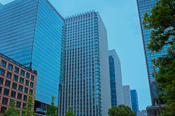高層ビル　オフィス街
