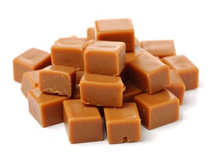 Pile of caramel candies (2)