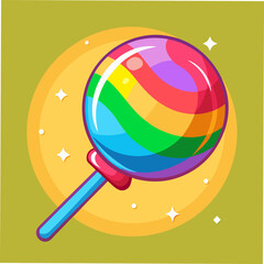 cute candy vector