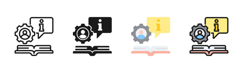 User Guide Icon Pack In Multiple Styles