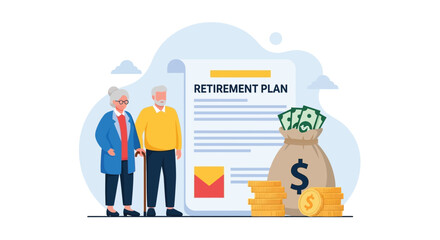 Retirement Planning with Elderly Couple and Money Savings
