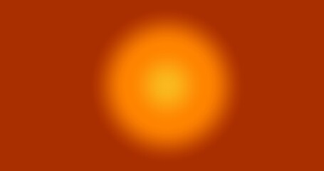 glowing orange light gradient sun light and halloween  background  © chananart