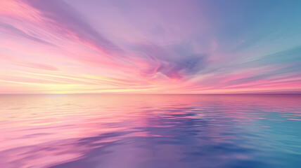 Obraz premium Dreamy surreal water & sky landscapes