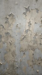 Obraz premium Wall Texture with Cracked Plaster and Peeling Paint for Grunge Posters