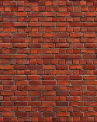 Obraz premium Wall Texture with Exposed Red Bricks for Rustic Branding