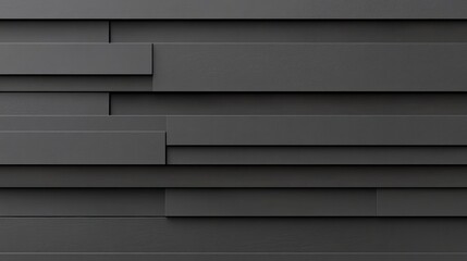 Elegant Dark Gray Geometric Wood Panel Design Creates a Modern and Sophisticated Aesthetic