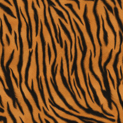 tiger flat skin Texture