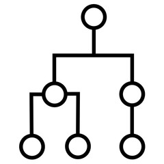 illustration of leadership algorithm symbol pattern