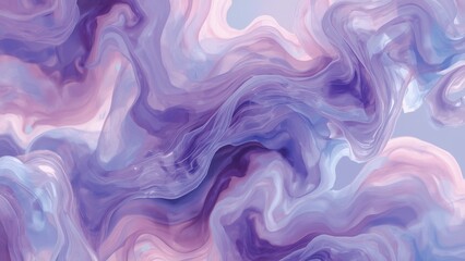 Fototapeta premium Abstract design showcasing flowing, vibrant hues of purple, pink, and blue.