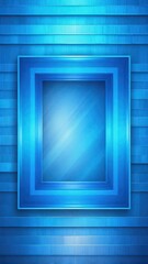 Abstract blue square pattern with vibrant hues