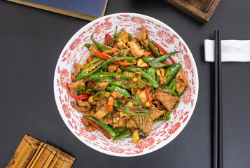 Jiangxi home-style stir-fried pork	
