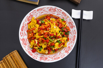 Jiangxi stir-fried chili and egg	