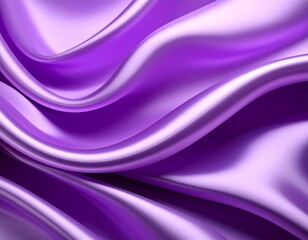 Obraz premium Purple silk folds
