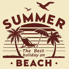 summer vacation poster