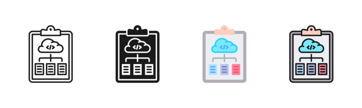 Parallel Jobs Icon Pack In Multiple Styles