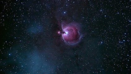 Obraz premium Deep space nebula with scattered stars