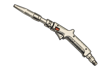 Isolated Illustration Of Spear Weapon On Transparent Background