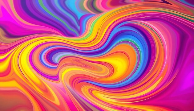 Abstract swirling vibrant colors, dynamic audio waves,  sound,  backdrop