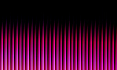 Abstract pink and purple vertical lines on black background