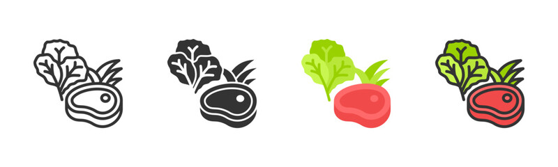 Omnivore Icon Pack In Multiple Styles
