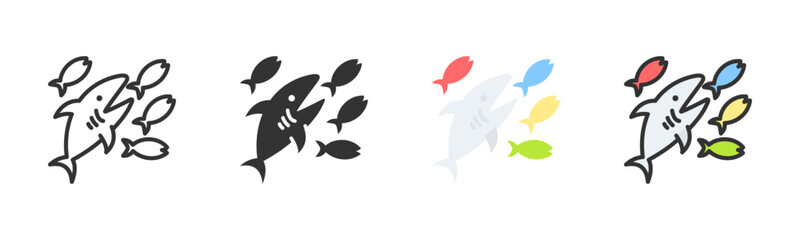 Predator Icon Pack In Multiple Styles