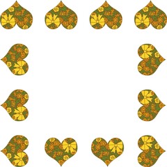 Digital paper, heart paper, seamless paper, seamless pattern, pattern, boho, boho pattern, paper	