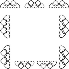 Digital paper, heart paper, seamless paper, seamless pattern, pattern, boho, boho pattern, paper	