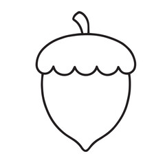 Thanksgiving Line Icons Cozy Fall