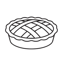 Thanksgiving Line Icons Cozy Fall