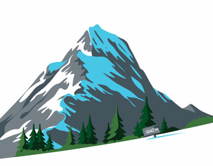 A striking mountainous view featuring a distinctive signpost marking the height at 1842 meters, illustrating both adventure and nature's breathtaking beauty.