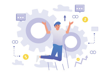 Business Development Illustration 