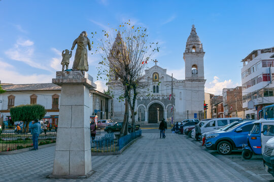 Santa Fe Mother Church in Jauja, Jun&iacute;n &mdash; Architectural heritage of Peru.