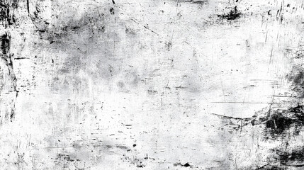 Fototapeta premium Abstract grunge black and white distressed texture background Stock Illustration