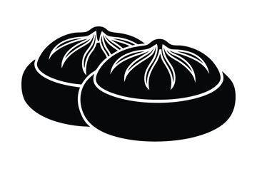Obraz premium bao bun vector art