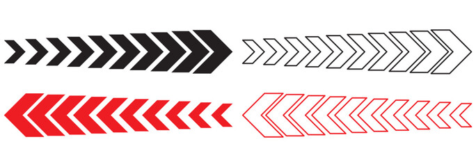 Colorful arrow. dynamic moving arrow representing speed, acceleration, fast. transparent. symbolizing progress, speed, direction, navigation, growth, and innovation. Perfect for business, technology.