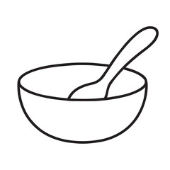 Baby Care Line Icons Minimal Line
