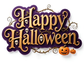 Happy Halloween festive greeting