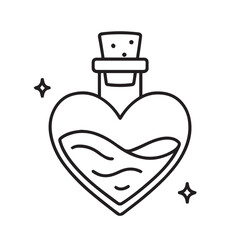 Halloween Line Icons Spooky Cozy