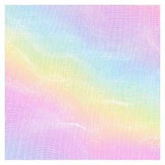 Pastel rainbow grid pattern, soft and abstract